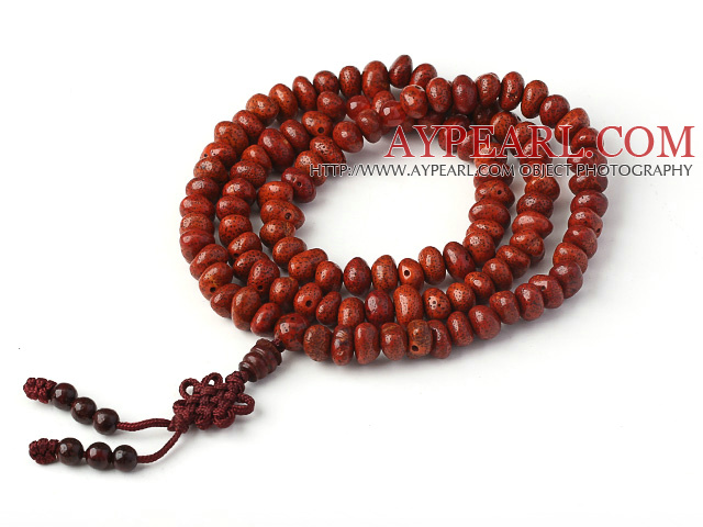 Fashion Multi-Row Amulet Ingot Grape-Fruit 108 Rosary Beads Bracelet