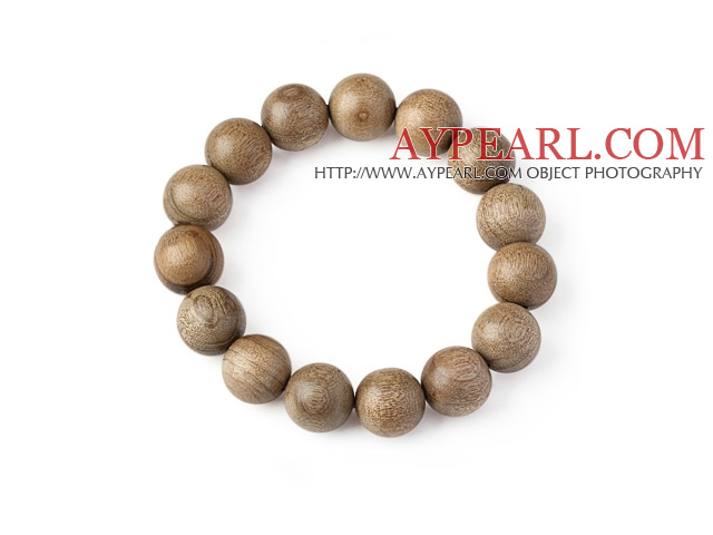 Vakker Natural Silkwood rosenkrans perler armbånd , Lovers Bracelet