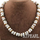 Monocylindre Forme Strand coquillages Collier dim.