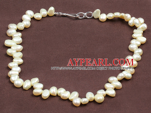 Special Design Champagne naturel d'eau douce collier de perles