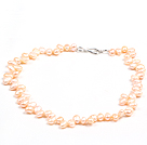 Special Design Natural Pink Freshwater Pearl Necklace