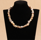 Bestes Muttergeschenk Graceful Natürliche Rosa Lila Rebirth Perlen Partei Halskette mit Herz-Haken