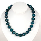 Wholesale 16mm Round Phoenix Stone Beads Necklace with Moonlight Clasp