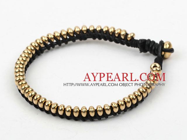 Fashion Style Yellow Copper Bracelet