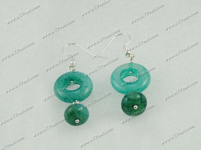 blue jade earrings