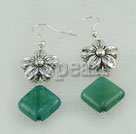 Wholesale Gemstone Earrings-blue jade earrings