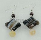 Wholesale Gemstone Jewelry-agate earrings