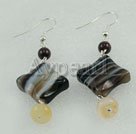 Wholesale Gemstone Earrings-agate earrings