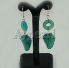 Wholesale blue jade earrings