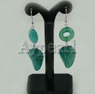 Wholesale Gemstone Earrings-blue jade earrings