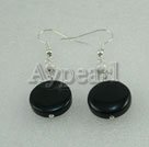 black agate earrings