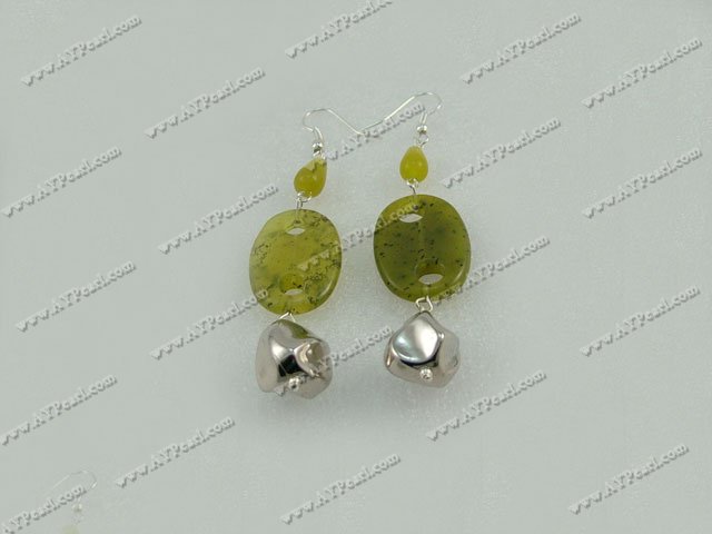 South korea jade earrings