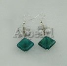 Wholesale Gemstone Earrings-Turquoise jade earrings