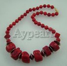 coral necklace