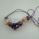 Wholesale Pearl amethyst necklace