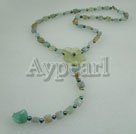 pearl Aquamarine necklace