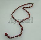 Wholesale pearl rainbow stone necklace