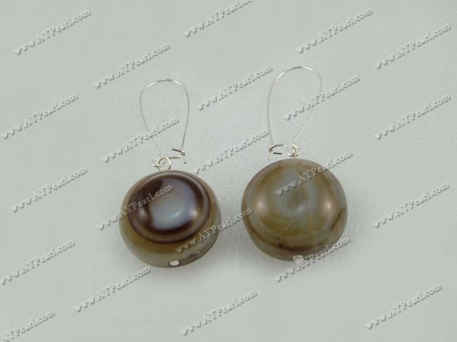 Boucles d'oreilles agate