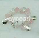 Wholesale Gemstone Bracelet-rose quartz bracelet