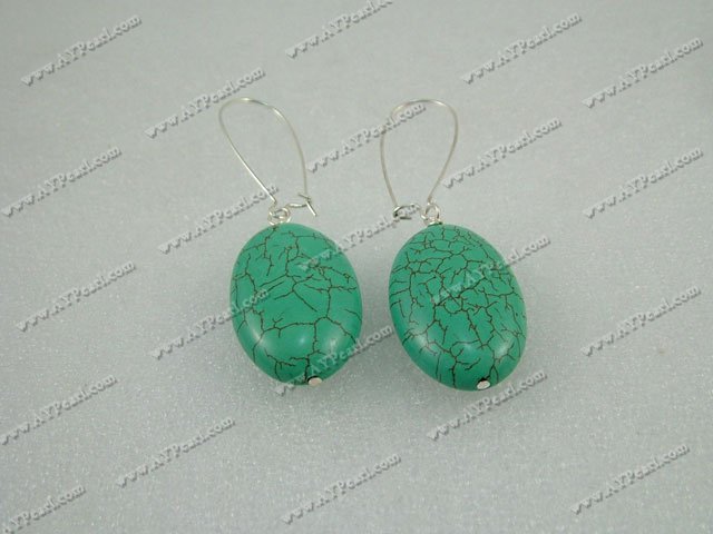 Boucles d'oreilles turquoise