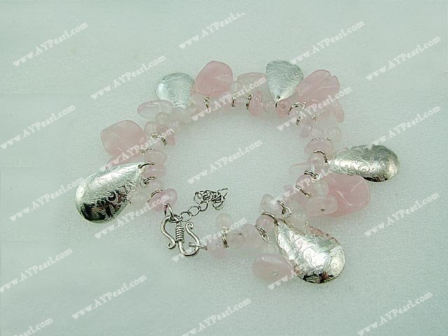 rose bracelet à quartz