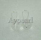white crystal earrings
