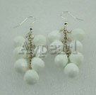 Wholesale Gemstone Earrings-porcelain earrings