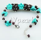 Wholesale garnet turquoise bracelet