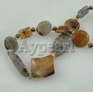 Wholesale pearl stone necklace