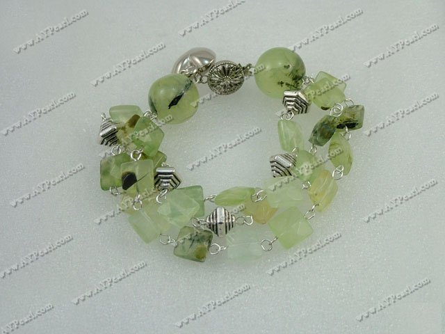 Green Rutilquarz Bracelet