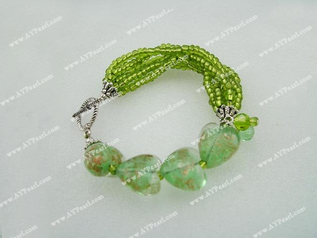 colored glaze bracelet