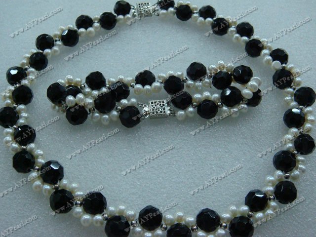 pearl crystal set