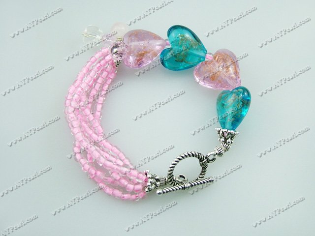 colored glaze bracelet