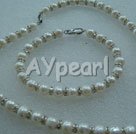 pearl Rhinestone set