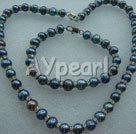Wholesale Set Jewelry-pearl Rhinestone set