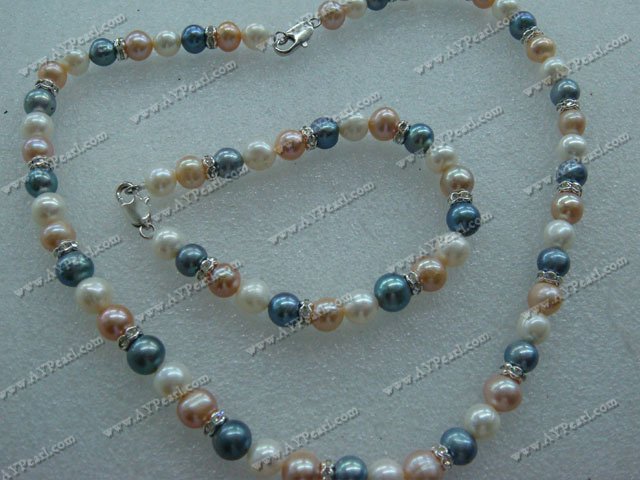 3-farbige Perlen Set