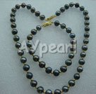 Wholesale Set Jewelry-black pearl set