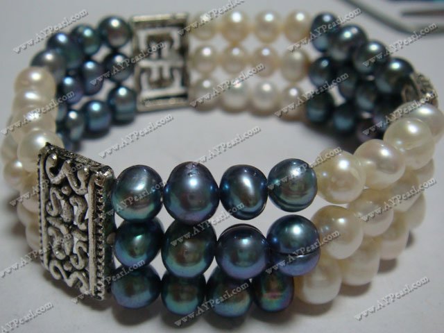 elastic pearl bracelet