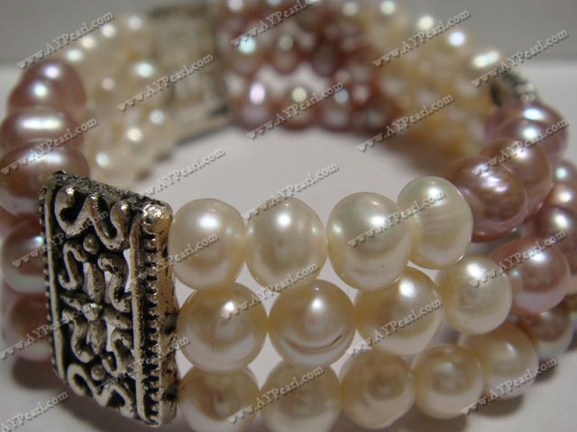 elastic pearl bracelet
