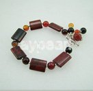 Wholesale Gemstone Bracelet-Red jasper agate bracelet