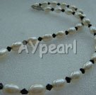 Wholesale pearl crystal necklace