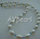 collier en cristal de perle