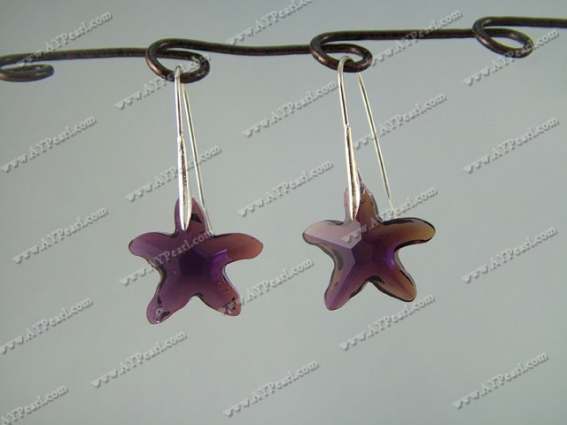 crystal earrings