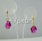 Boucles d'oreilles en cristal autrichien