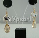 Boucles d'oreilles en cristal autrichien