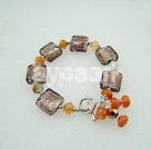 Wholesale Other Jewelry-colored glaze agate bracelet