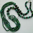 Wholesale Gemstone Jewelry-Black crystal necklace