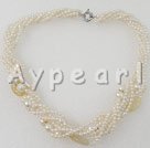 Wholesale pearl topaz necklace