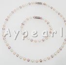 Wholesale Set Jewelry-pearl crystal set