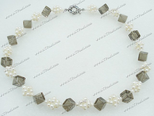 Wholesale Jewelry- wholesale pearl crystal necklace from aypearl.com